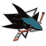 San Jose Sharks Embroidered Team Logo Collectible Patch