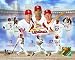 Jim Edmonds, Albert Pujols and Scott Rolen -St. Louis Cardinals by Unknown 10.00X8.00. Art Poster Print