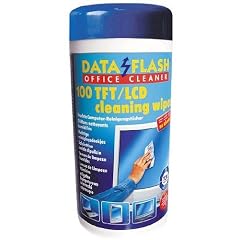 Data-Flash Reinigungsmittel Bildschirm-Reinigungst�cher Spenderbox 100er