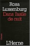 Dans l'asile de nuit : Suivi de Lettr...