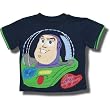 Toy Story - Buzz Lightyear Applique Short Sleeve T-Shirt for Toddler Boys