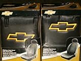 IMAGE OF Chevy Bowtie Universal Sideless Seat Cover w/Head Rest
