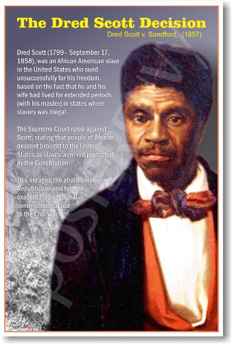 Civil War: The Dred Scott Decision, Classroom Poster