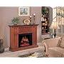 Electric Fireplace by Classic Flame in Mahogany/Granite Top - Annapolis - 28WM422AMH-0313