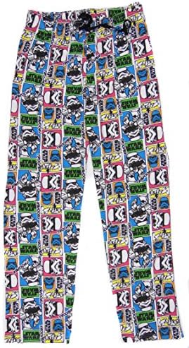 Older Boys Mens Lounge Pants Batman Star Wars Hulk Four Styles To Pick From (Extra Large, Star Wars)