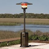 Fire Sense Hammer Tone Bronze Commercial Patio Heater