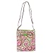 Belvah Quilted Floral Hipster Crossbody Handbag