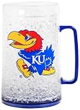 NCAA Kansas Jayhawks Monster Freezer Mug - 36 Ounce 4 Pack