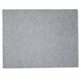 Post-it� Bulletin Board, Self-Stick, Cut to Fit, 18 Inches x 23 Inches, Charcoal, One Each