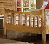 The Casual Collection Queen Slat Footboard (Natural Ash)