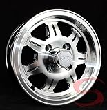 12 Inch Aluminum Sawtooth Trailer Wheel 4 on 4 Lug