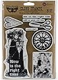 Prima Marketing Finnabair Cling Stamps 6"X7.5"-Now Is The Right Time