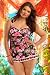 Becca Etc by Rebecca Virtue Blossoms One Piece Swimdress - Coral - 0X