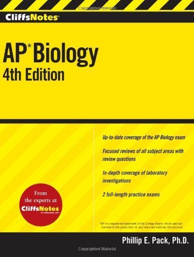 CliffsNotes AP Biology, Fourth Edition (Cliffs Ap Biology) by Pack, Phillip E 4th (fourth) (2013) Paperback