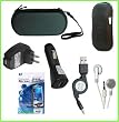 CrazyOnDigital PSP 2000 7 Items Accessory Bundle. CrazyOnDigital Retail Package