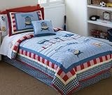 Brand New and gorgeous Choo Choo Quilts Set, twin
