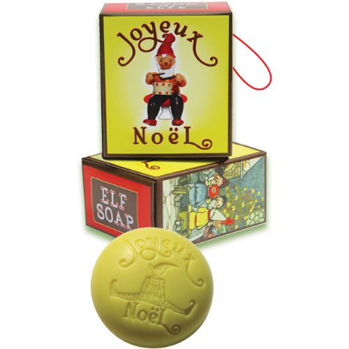 Joyeux Noel Belgian Christmas Soap, Holiday Elf