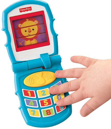 Fisher-Price Peek-a-Boo Friends Friendly Flip Phone