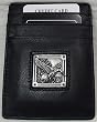 Mallard Ducks Leather Money Clip /Cardholder