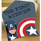 Captain America Fleece Blanket Throw OFFICIAL