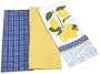 DII Le Limon Print Dishtowel, Set of 3