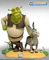 Attakus Shrek and Donkey Statue