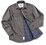 Levis® Washed Canvas Flannel - lined Shirt Brown