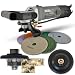 Hardin 38WVPOLSET 3/8-Inch Radius Stone and Concrete 1/4 Round Bullnose Shaping and Wet Polishing Kit