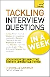 Tackling interview questions in a week