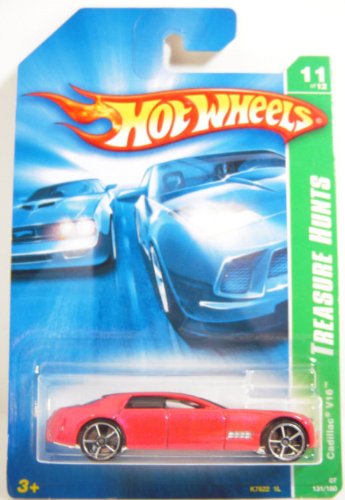 Hot Wheels 2007 Treasure Hunt 11/12 Cadillac V16 1:64 Scale