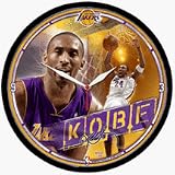 Kobe Bryant Los Angeles Lakers Wall Clock from WinCraft - B0009YACLE