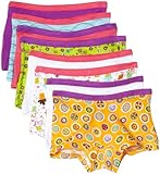Fruit Of The Loom Girls 7-16 Girls 8 Pack Cotton Boyshort