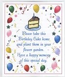Plantable Birthday Party Favor