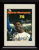 Framed Hank Aaron Sports Illustrated Autograph Print - 5/15/1974