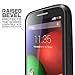 SUPCASE Motorola Moto E Case - Unicorn Beetle Premium Hybrid Protective Case (Frost Clear/Black, XT 1021 2014 Version)