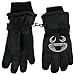 N'Ice Caps Kids Cute Animal Faces Cold Weather Thinsulate Waterproof Gloves (3-4 Years, Tiger - Black)