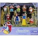 Disney Snow White and the Seven Dwarfs Poseable Figurine Figure Set