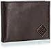 Columbia Men's Leather Extra Capacity Slimfold Wallet