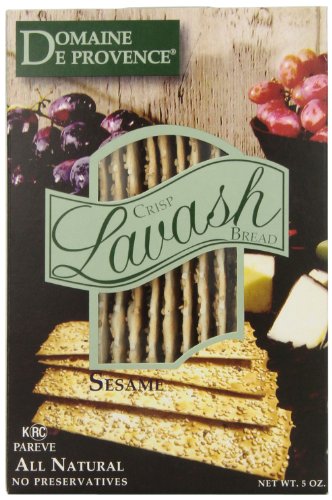 Domaine de Provence Sesame Lavash, 5 Ounce