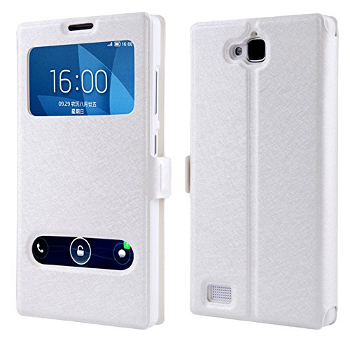 Ueasy elegant ultra-thin window leather case for the huawei honor…