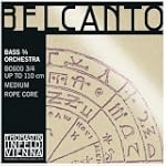 Thomastik Belcanto Bass String Set - 3/4 (full) size - Medium Gauge