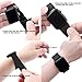 DeroTech for Apple Watch Band 42mm, Fully Magnetic Closure Clasp Mesh Loop Milanese Stainless Steel Bracelet Strap for Apple iWatch Sport & Edition,Black