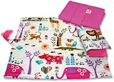 millemarille 02-04 - Wickelunterlage Jungle II pink
