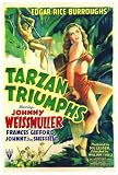 Tarzan Triumphs 27 x 40 (approx.) Poster