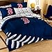 Read MLB Boston Red Sox Twin-Full Comforter Set Details MLB Boston Red Sox Twin-Full Comforter Set