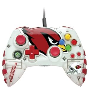 Xbox 360 NFL Cardinals Controller