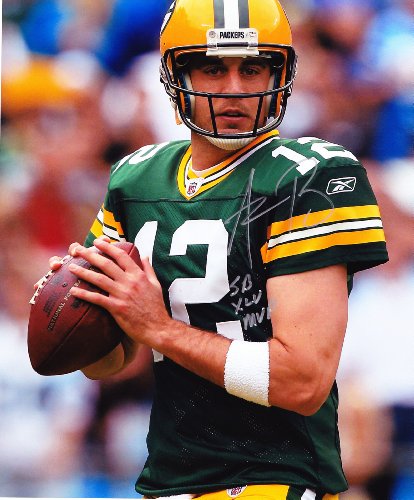 Aaron Rodgers signed autographed 8 x 10 photo Green Bay Packers