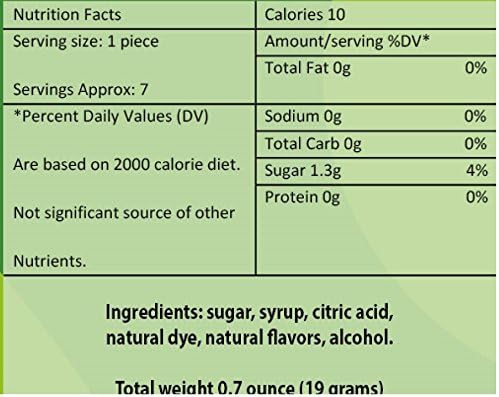 Booze Drops Vodka Mint Alcohol Hard Candy - 3