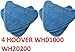 4 PACK Hoover Steam Mop Pads Compatible WH20200 Steam Mop # WH01000