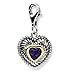 Amore La Vita Sterling Silver w/14ky Amethyst title=